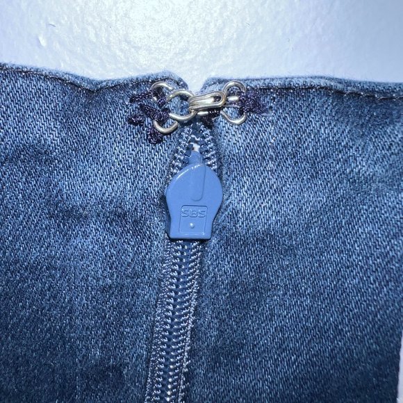 Ruby and Jenna Denim Dress - Picture 4 of 8